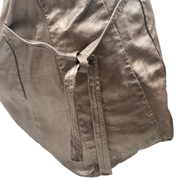 GUCCI Hysteria Fold-over Metallic Hobo Bag - Picture 3 of 14